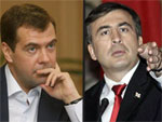 Медведев хочет предать Саакашвили Международному суду / Вхождение Южной Осетии в состав России пока не представляется возможным