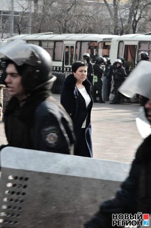"Беркут" и ВВшники сняли оцепления возле Верховной Рады (ФОТО)