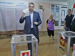 Аксенов назвал причину низкой явки избирателей в Крыму