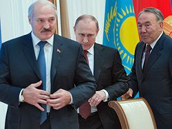 В Астане назвали дату встречи Путина, Лукашенко и Назарбаева