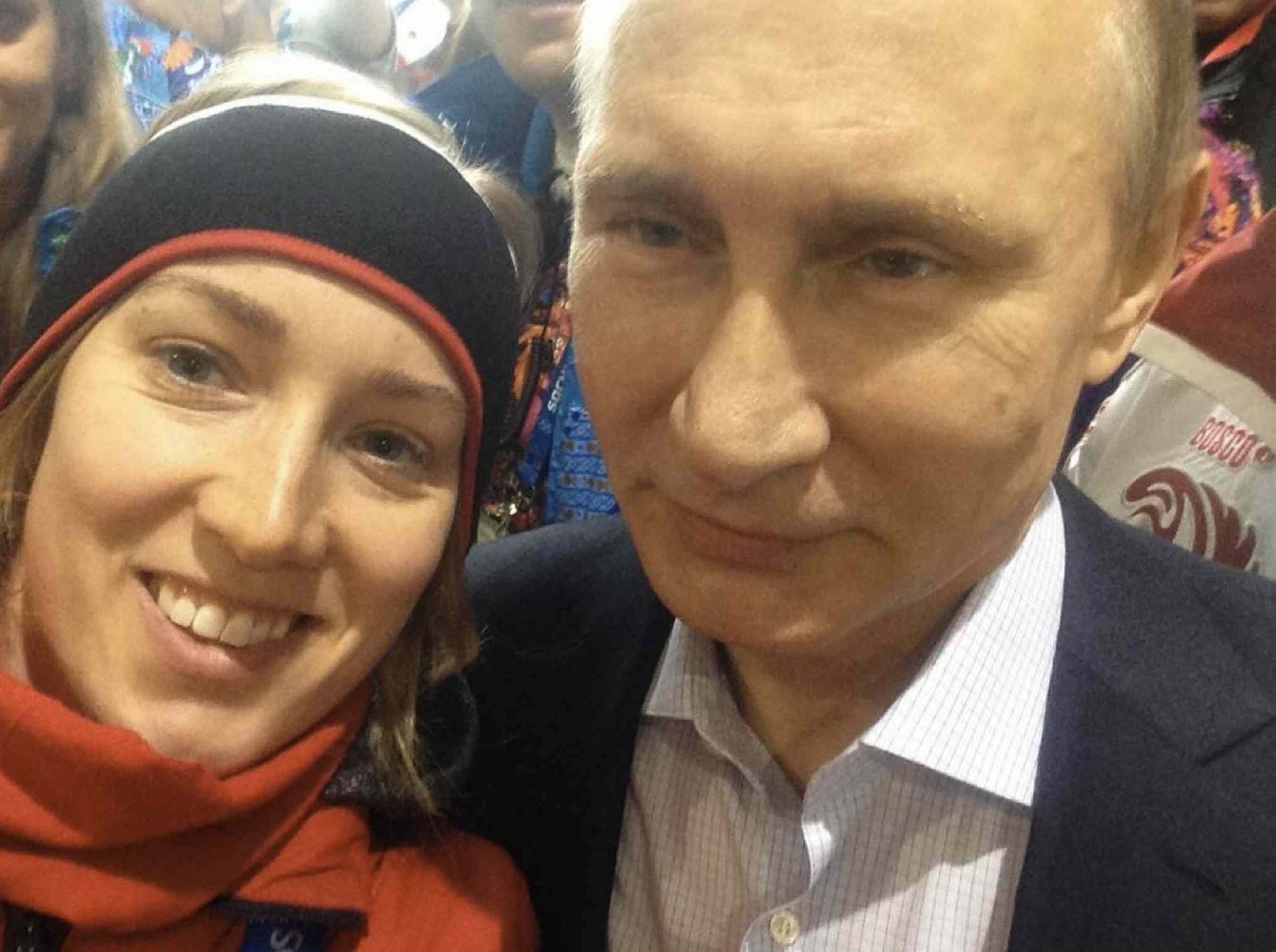 Владимир Путин селфи