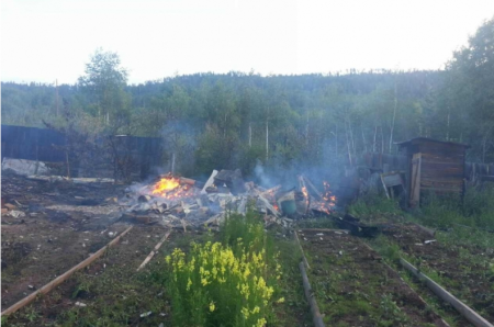 СК начал проверку после гибели семи человек при пожаре в Иркутской области