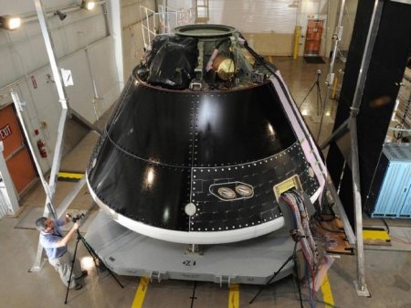Начато строительство пилотируемого корабля "Orion" для полётов на Луну и Марс