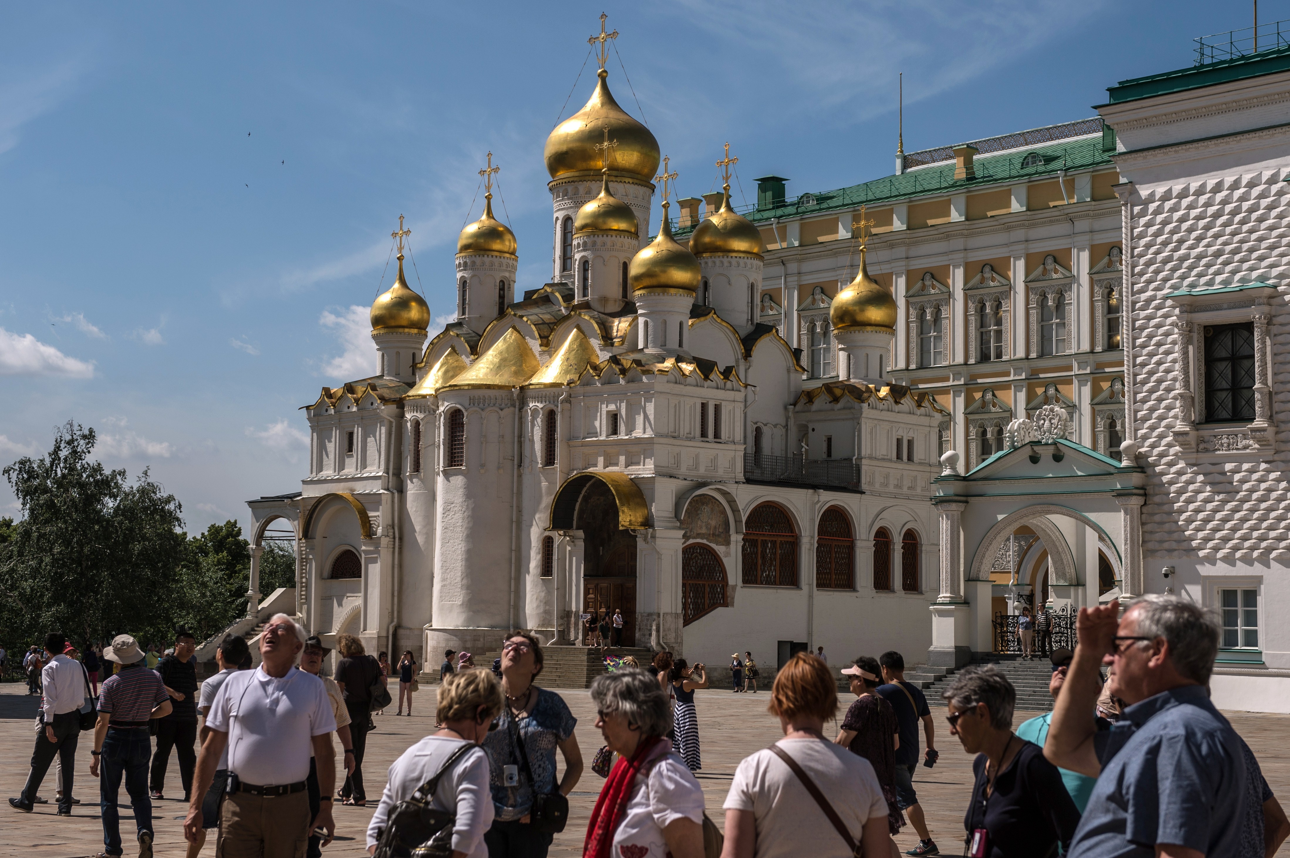Московский Кремль туристы