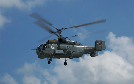 При крушении вертолёта Ка-29 в Балтийском море погибло два лётчика-испытателя